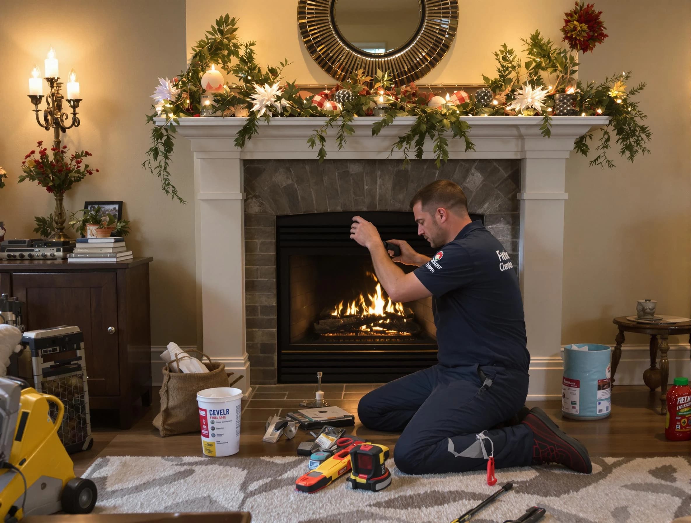 Linden Chimney Sweep offering fireplace maintenance services in Linden, NJ