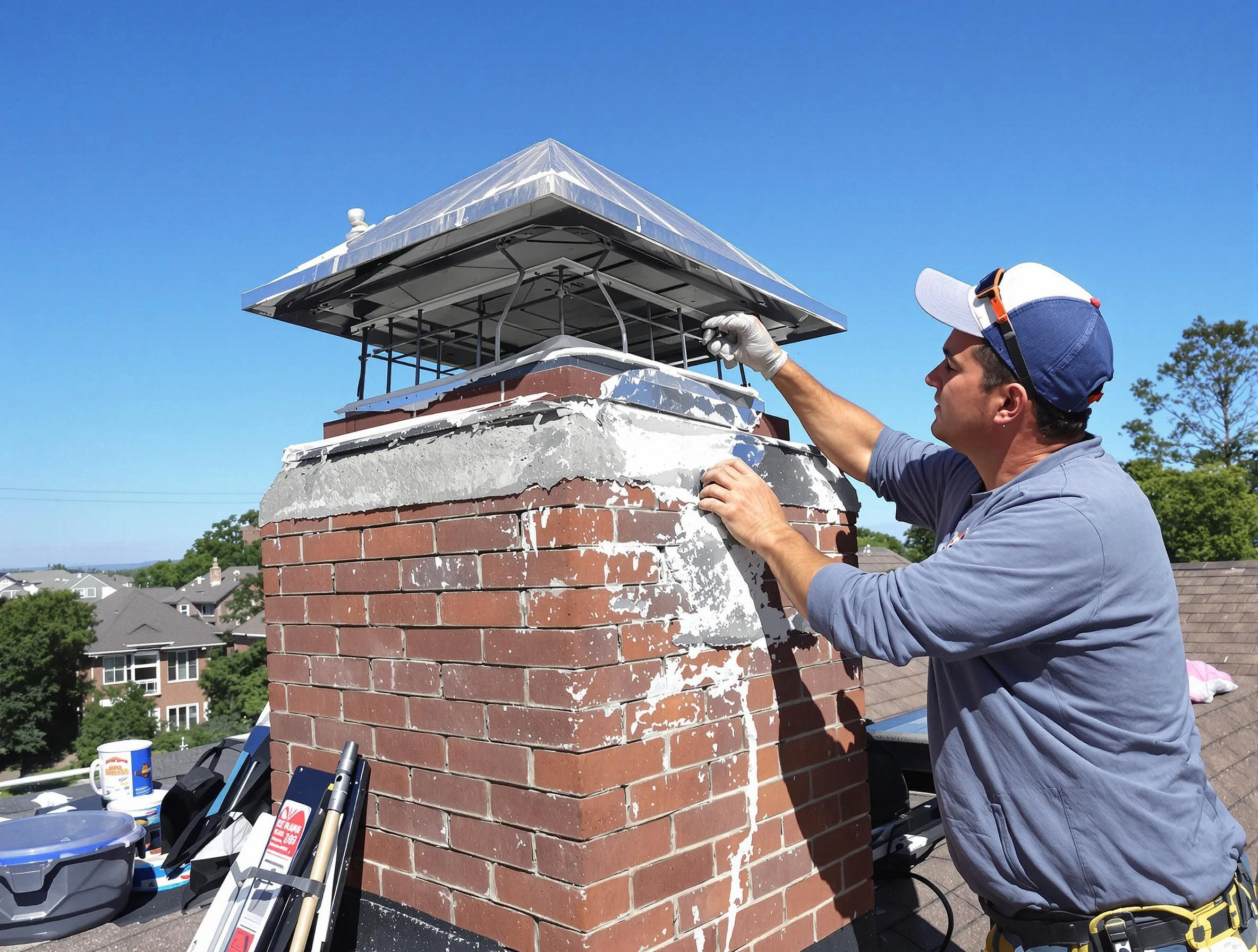 Chimney Crown Services in Linden