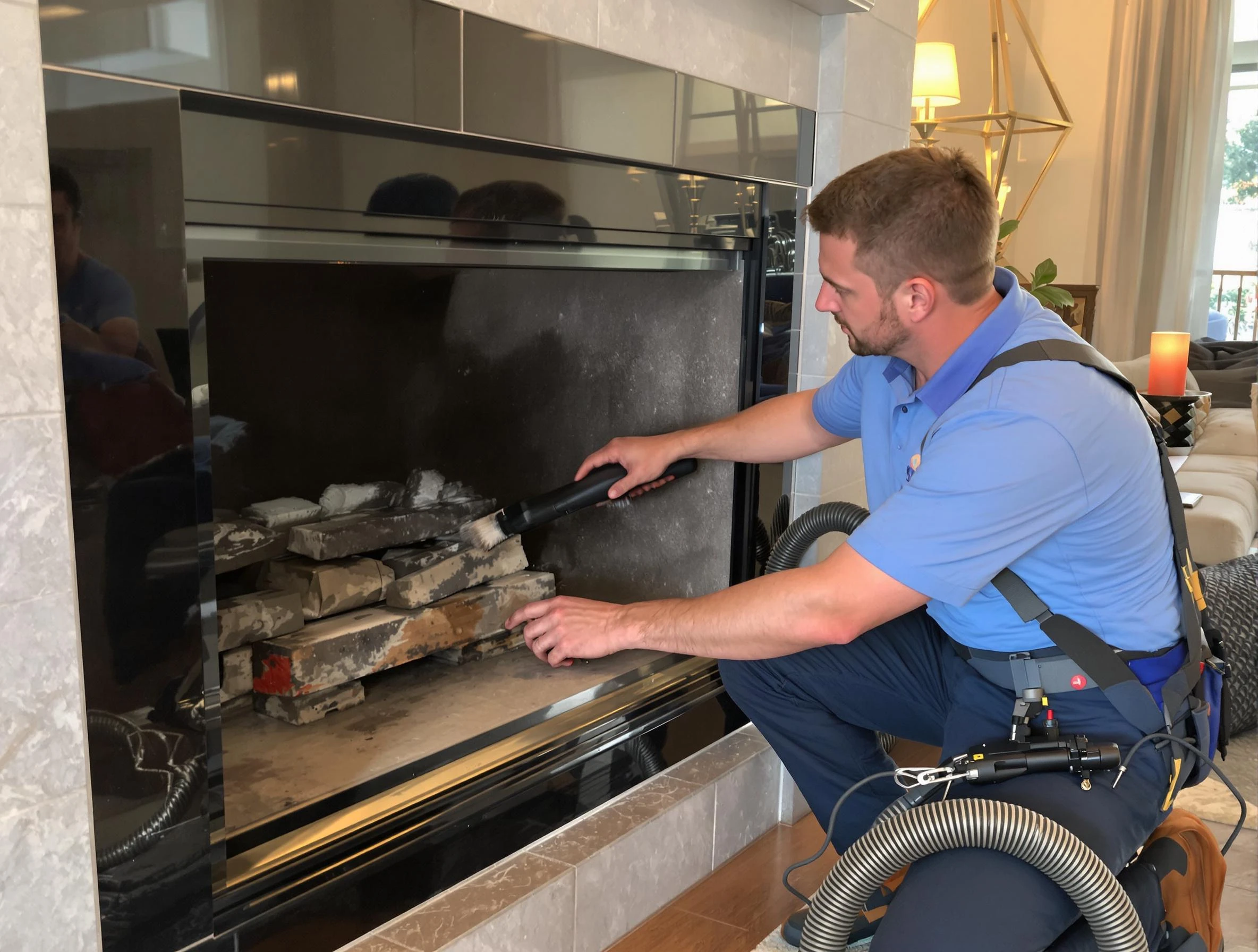 Fireplace Maintenance in Linden